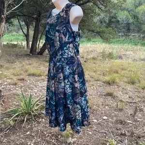 Liz Claiborne | Dresses | Size 6 Liz Claiborne Career Lined Metallic  Sleeveless Aline Dress | Poshmark